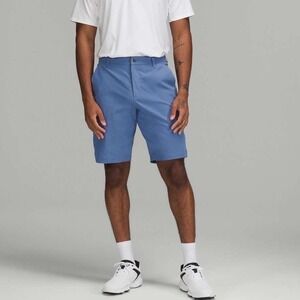 Lululemon Commission Golf Short 10"  Blue Repellent 32‎ Athleisure Preppy Tennis